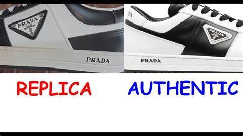 how to spot a fake prada sneakers|prada sneakers knock off.